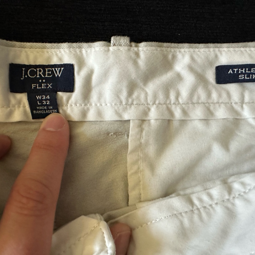 J. Crew Men's Khaki Chinos - Picture 3 of 5